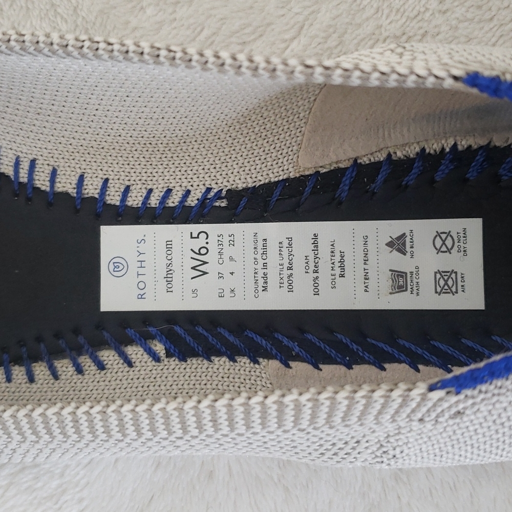 ROTHY'S Retired Birdseye pointed toe flats - Picture 5 of 5